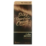 SILKY HAIR COLOR CREAM COFFEE BROWN