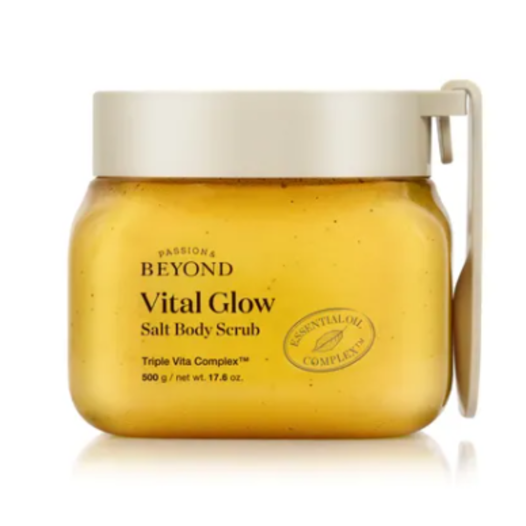 8809949497993 BEYOND VITAL GLOW Salt Body Scrub - 500ml - Image 1