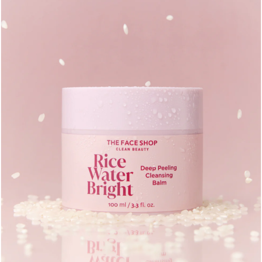 8809949535275 THEFACESHOP RICE WATER BRIGHT DEEP PEELING CLEANSING BALM -100ml - Image 1